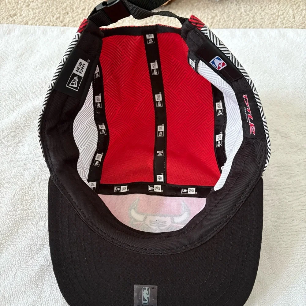 New Era DTLR Exclusive Red and Black Chicago Bulls Cap